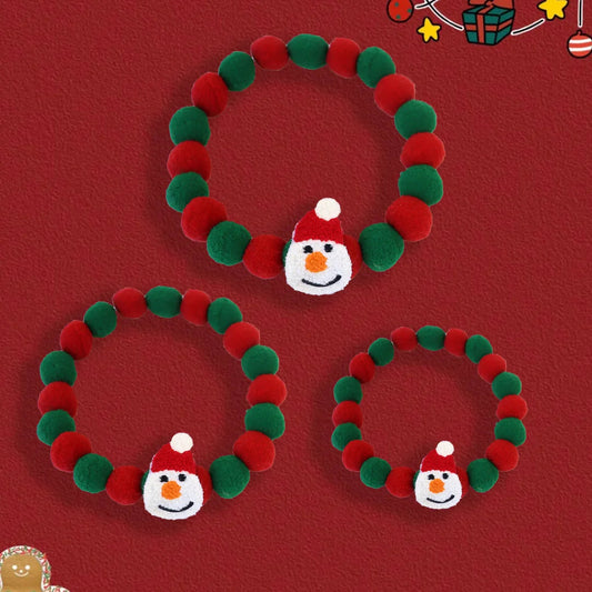 Funny Plush Christmas Pet Collars for Dogs and Cats FurryZone