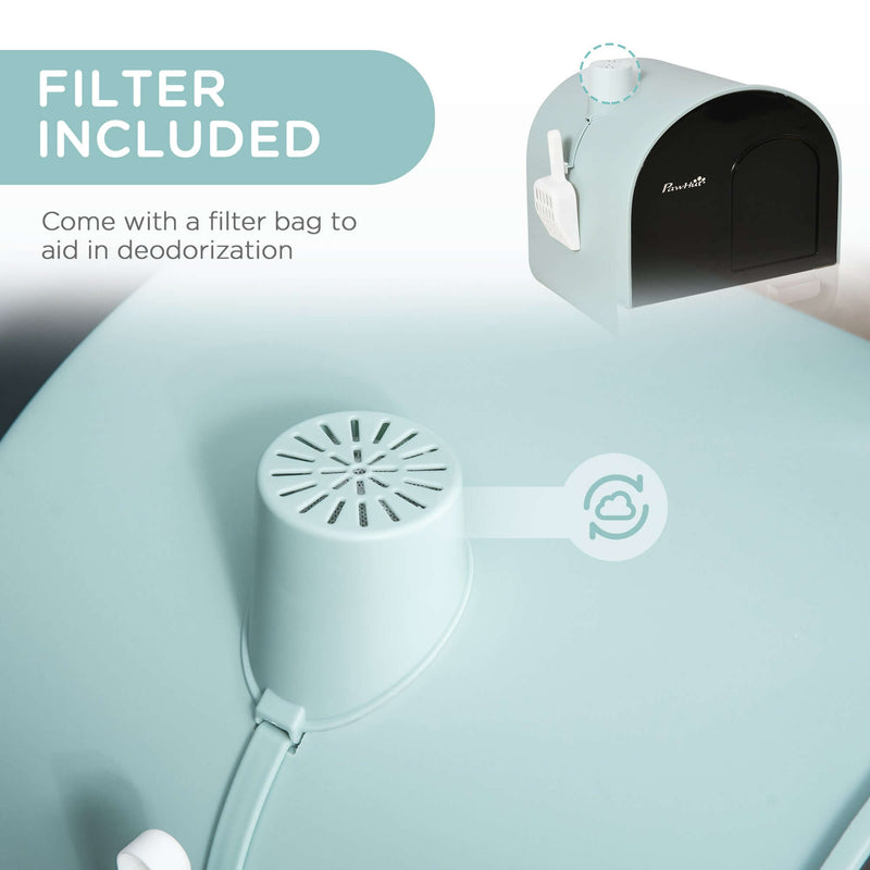 PawHut Cat Litter Box FurryZone