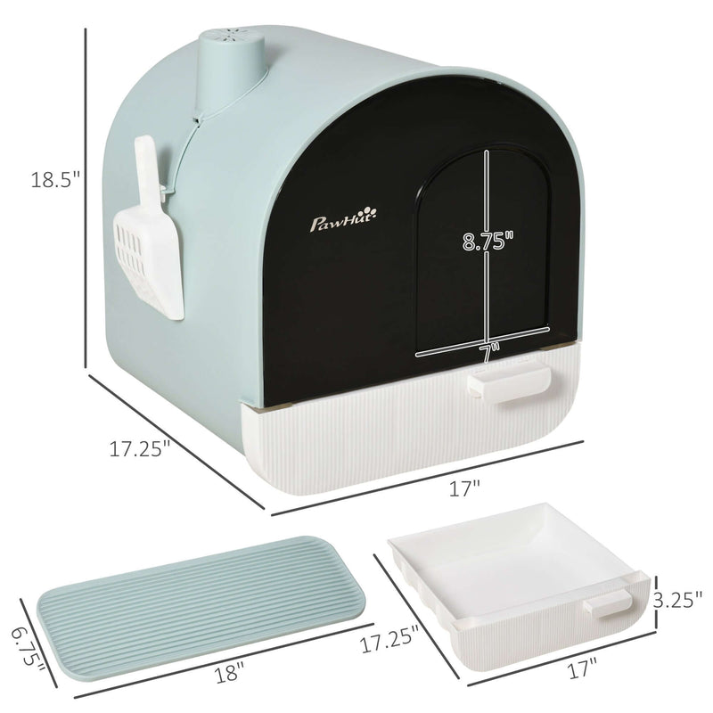 PawHut Cat Litter Box FurryZone