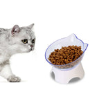 Non-Slip Pet Food & Water Bowl with Stand - FurryZone