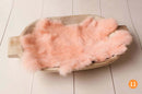 Rabbit Fur Blanket for Newborn Girls - FurryZone