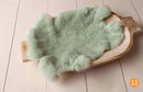 Rabbit Fur Blanket for Newborn Girls - FurryZone