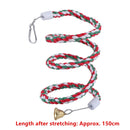 Bird Toys Set Swing Chewing Training Toys Small Parrot Hanging Hammock Parrot Cage Bell Perch Toys with Ladder Pet Supplies 1pc - FurryZone