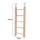 Bird Toys Set Swing Chewing Training Toys Small Parrot Hanging Hammock Parrot Cage Bell Perch Toys with Ladder Pet Supplies 1pc - FurryZone