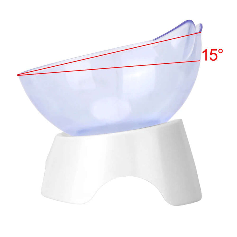 Non-Slip Pet Food & Water Bowl with Stand - FurryZone