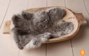 Rabbit Fur Blanket for Newborn Girls - FurryZone