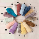Rabbit Fur Blanket for Newborn Girls - FurryZone
