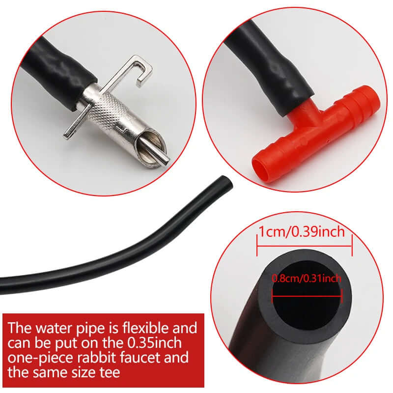 Rabbit Water Drinking Pipe - FurryZone