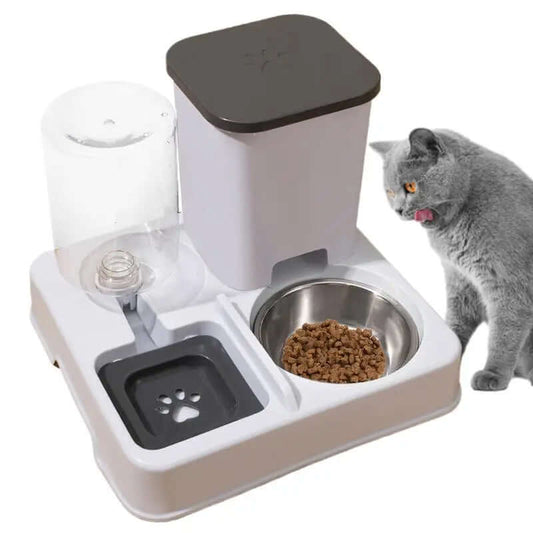 2-in-1 Automatic Pet Feeder & Water Dispenser - FurryZone