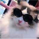 Fashion Pet Sunglasses - Retro Round Glasses for Pets - FurryZone