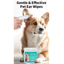 Pet Ear Cleaning Wipes – Fingertip Wipes for Cats & Dogs - FurryZone