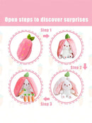 Strawberry Bunny Plush Toy - FurryZone