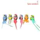 Artificial Foam Feather Bird Model - FurryZone