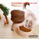 Large-Capacity Automatic Pet Water & Food Feeder - FurryZone