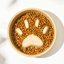 Slow Food Ceramic Bowl for Dogs and Cats - FurryZone