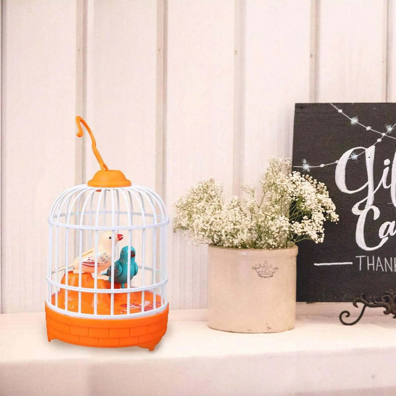 Electric Voice Controlled Birdcage Toy - FurryZone
