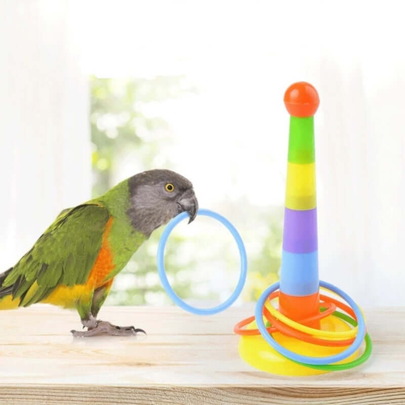Bird Toys 4 Types Parrot Toy Set - FurryZone