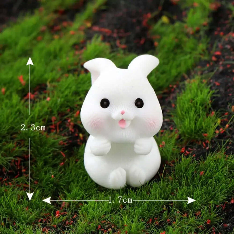 Cartoon Carrot Rabbit Figurines - FurryZone