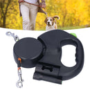 Best Automatic Retractable Double Dog Leash with Flashlight FurryZone
