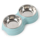 Double Stainless Steel Pet Bowls - FurryZone