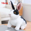 Simulation Kawaii Long-Eared Realistic Rabbit Plush Toy - FurryZone