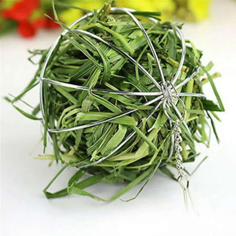 Stainless Steel Rabbit Hay Ball - FurryZone