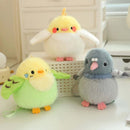 Simulation Bird Plush Doll Pendant - FurryZone