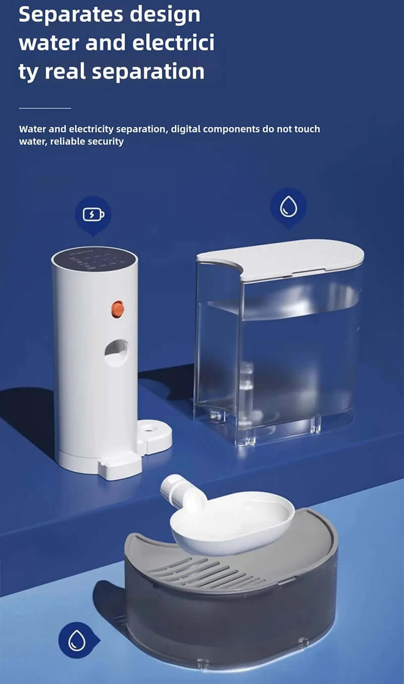 Unplugged Automatic Water Feeder - FurryZone