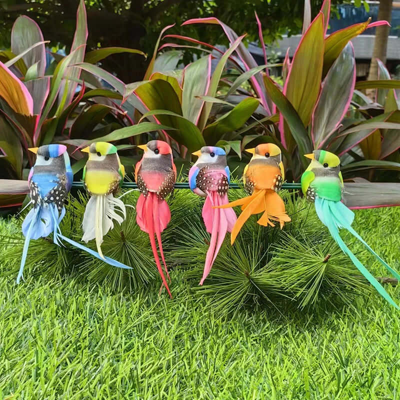 Artificial Foam Feather Bird Model - FurryZone