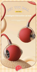 Rechargeable Smart Interactive Pet Rolling Ball Toy - FurryZone