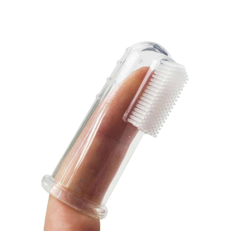 Pet Silicone Finger Cots Toothbrush FurryZone