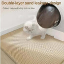 EVA Double Layer Cat Litter Mat FurryFancy