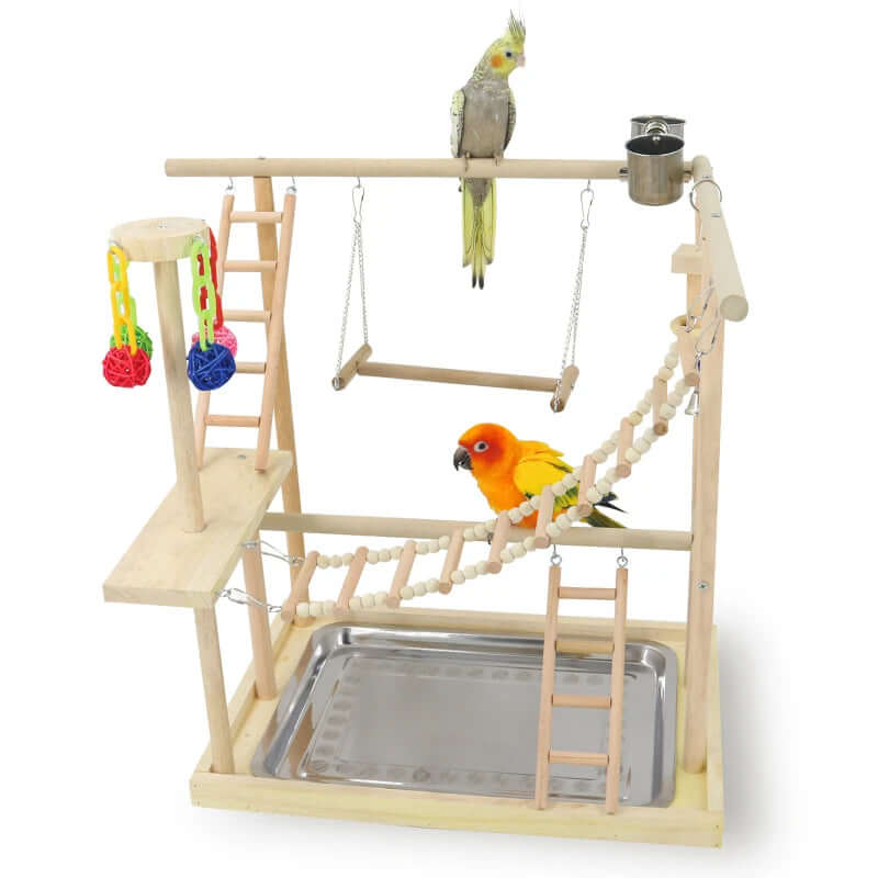 Wood Parrot Playground - FurryZone
