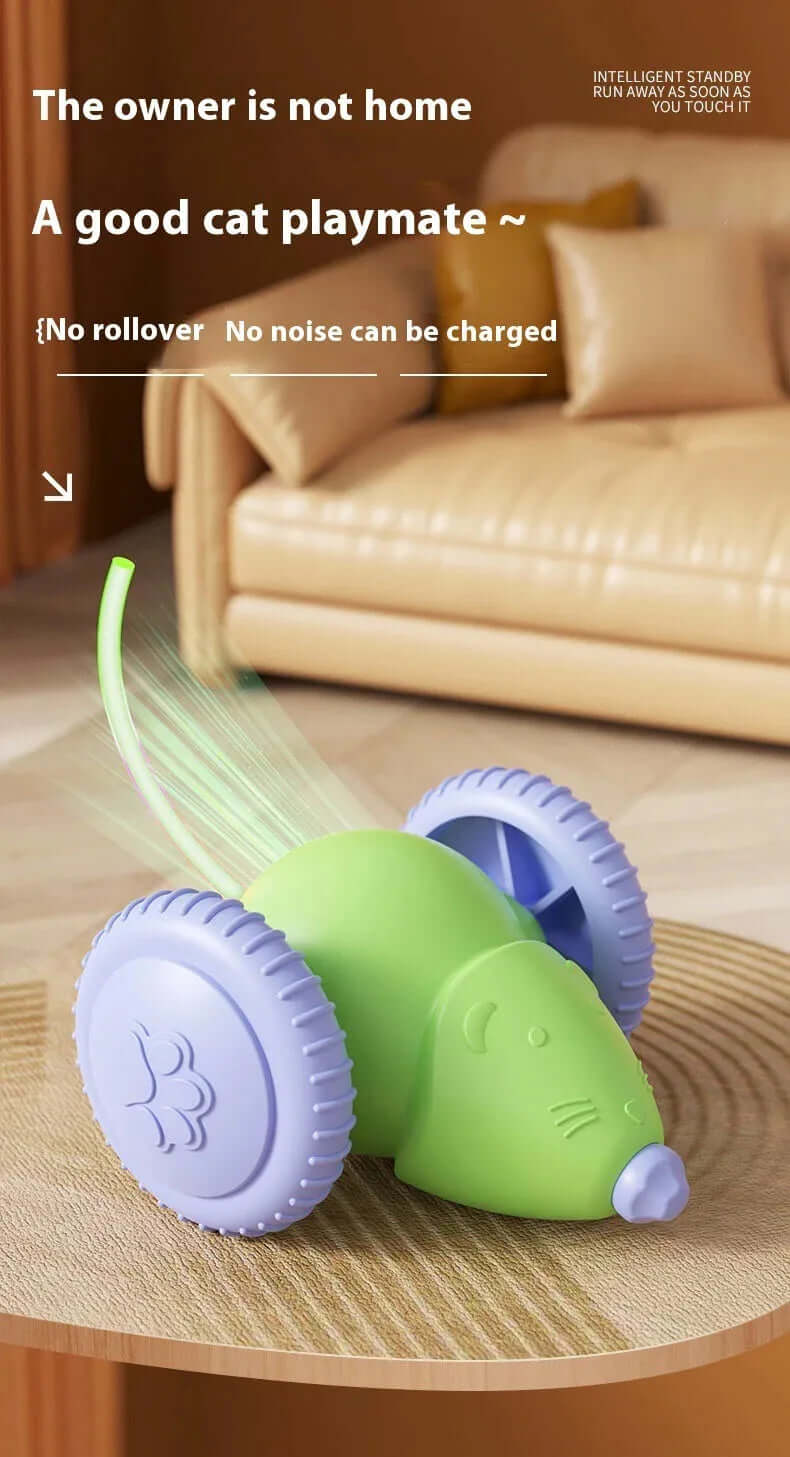 Cat Toy Electric Mouse Car - FurryZone