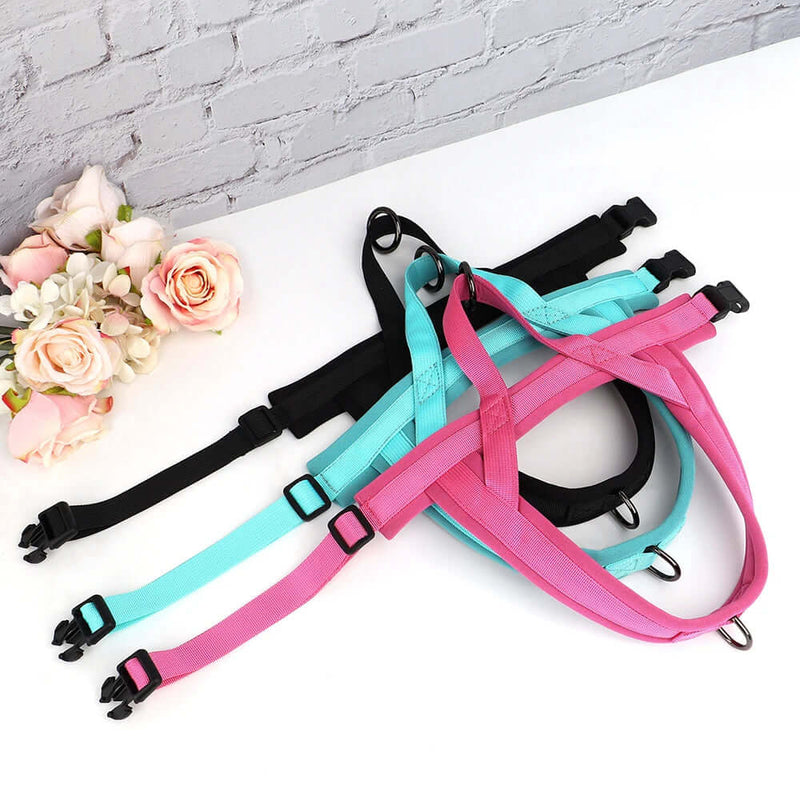 Soft Padded Adjustable Pet Pug Harness - FurryZone