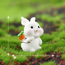 Cartoon Carrot Rabbit Figurines - FurryZone