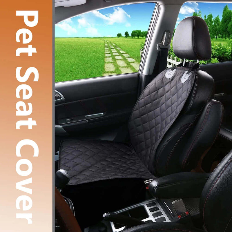 Dog Car Front Seat Cover Waterproof - FurryZone