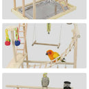 Wood Parrot Playground - FurryZone