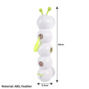 Interactive Caterpillar Cat Toy - FurryZone