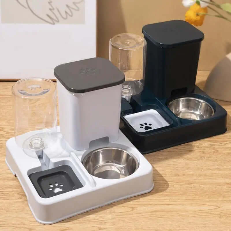 2-in-1 Automatic Pet Feeder & Water Dispenser - FurryZone
