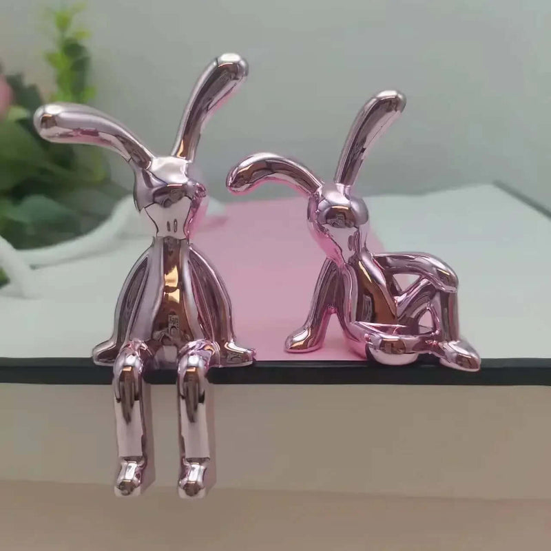 Long-Eared Rabbit Figurine - FurryZone