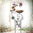 Bird Bath with Trellis Outdoor - FurryZone