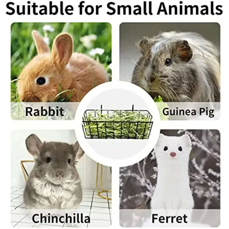 Rabbit Hay Feeder & Grass Rack - FurryZone
