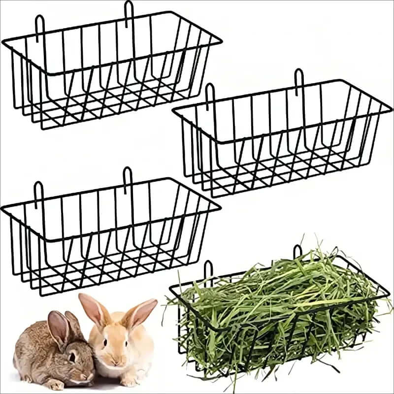 Rabbit Hay Feeder & Grass Rack - FurryZone