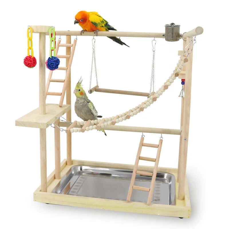 Wood Parrot Playground - FurryZone