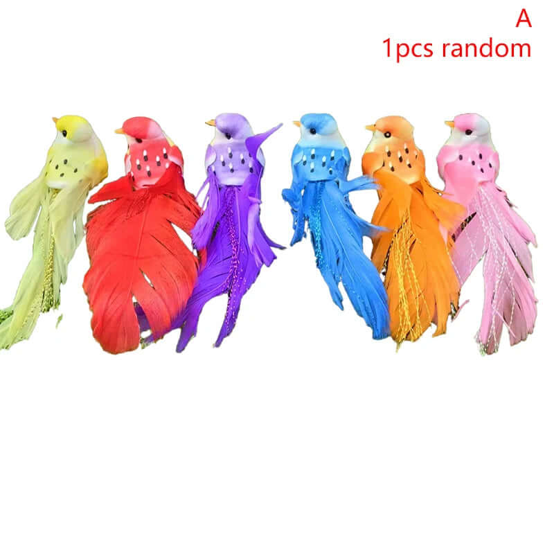 Artificial Foam Feather Bird Model - FurryZone