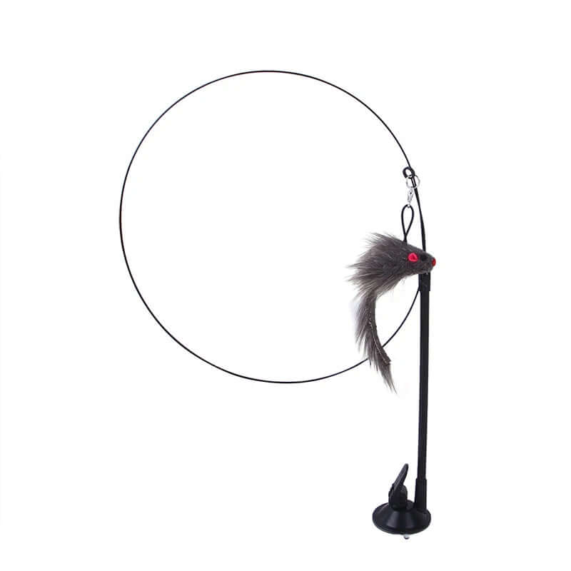 Interactive Feather Bird Cat Toy - FurryZone