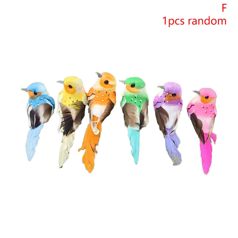 Artificial Foam Feather Bird Model - FurryZone