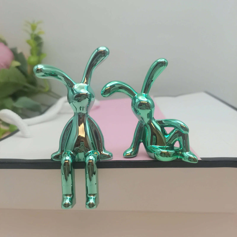 Long-Eared Rabbit Figurine - FurryZone