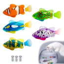 LED Interactive Swimming Robot Fish Toy for Cats FurryZone